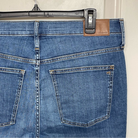 New MADEWELL 9" High Rise Skinny Jeans In Wilcrest Wash Size 32 - Picture 12 of 16